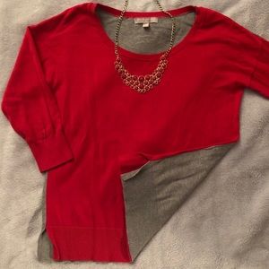 NWOT Banana Republic Color Block Sweater XS